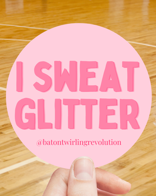 I Sweat Glitter